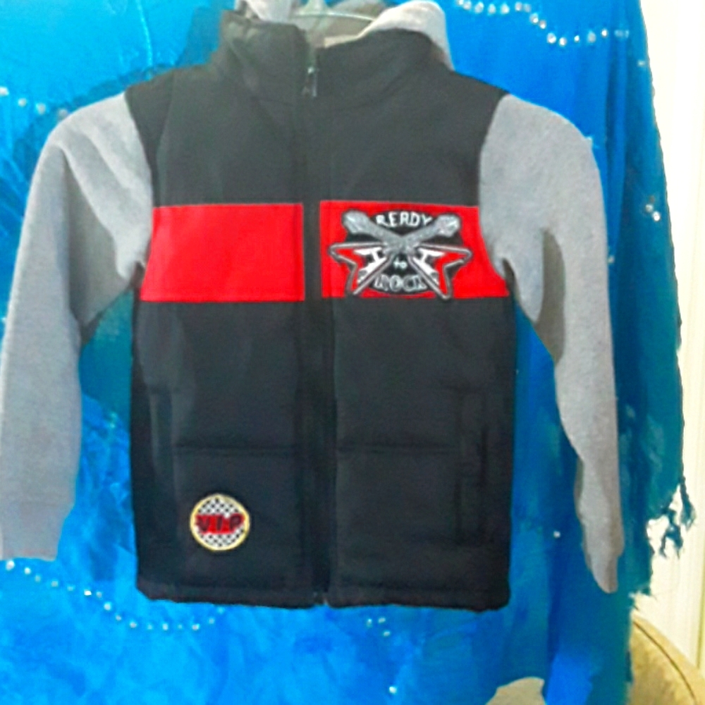 Small boys hoodie jacket.